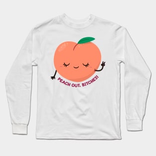 Peach Out! Long Sleeve T-Shirt